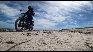 Postie Bike Fun - Beach Riding