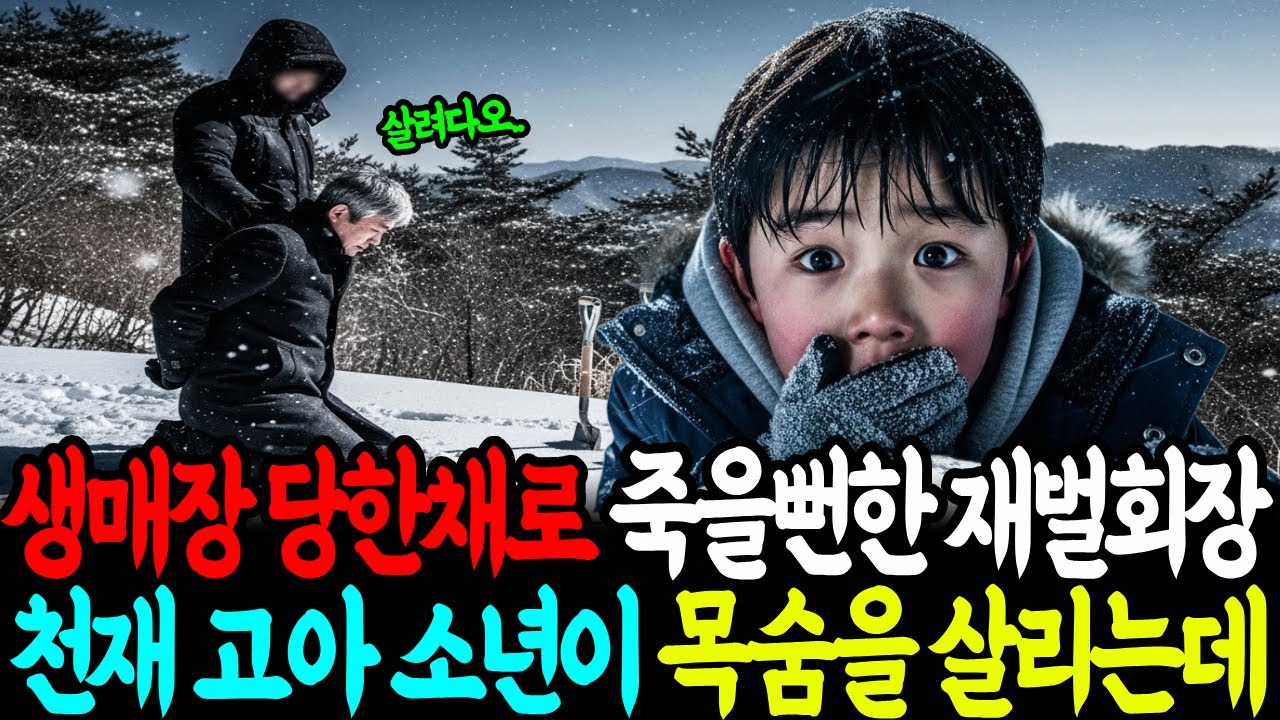 생매장 당한채로 죽을뻔한 재벌회장, 천재 고아 소년이 목숨을 살리다ㅣ노후사연ㅣ감동사연ㅣ사연라디오ㅣ오디오북