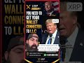 I will be helping first 50 warriors to setup a llctrust comment *HELP* #crypto #money #viral #xrp