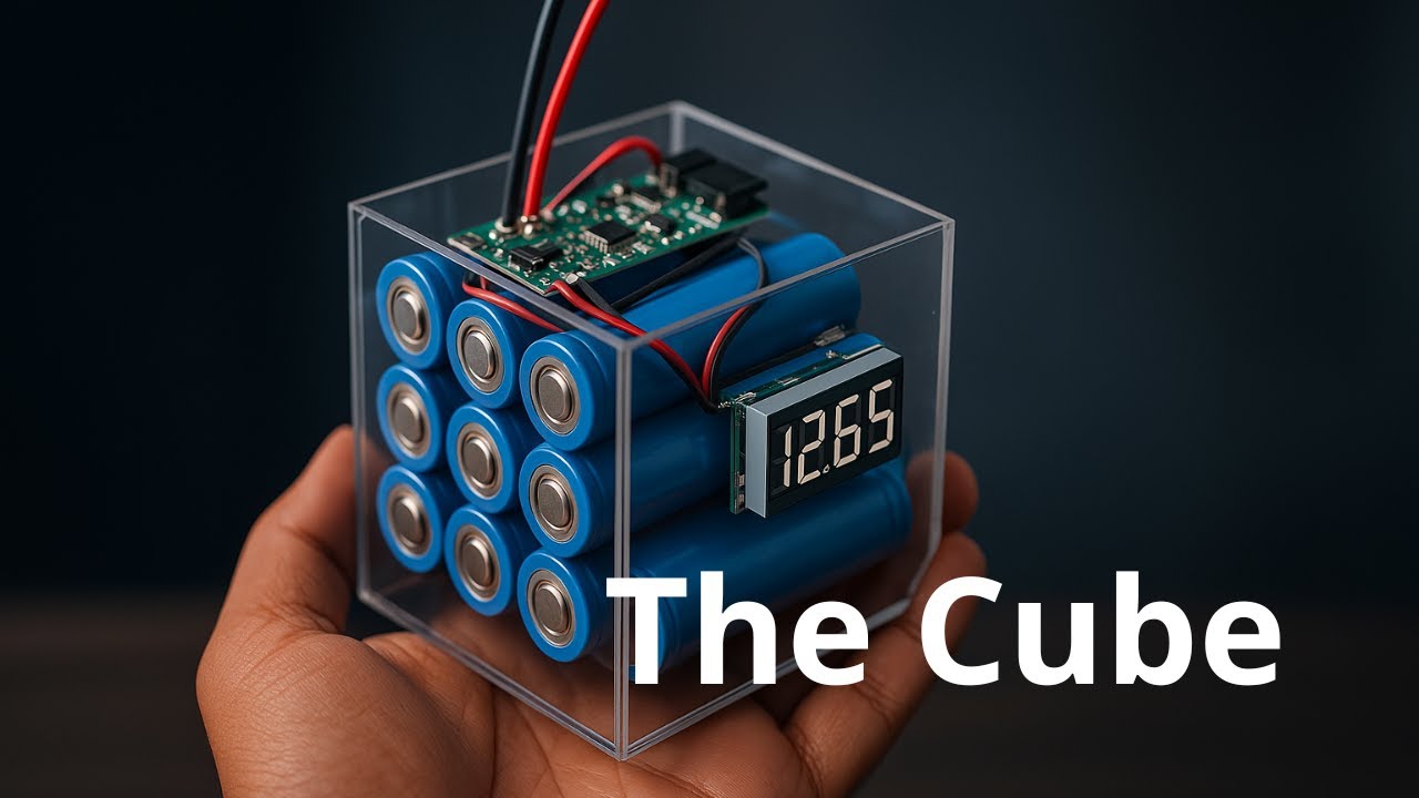 Tiny Cube Huge Power – My DIY Battery Pack Explained - YouTube