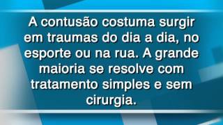 De iv contusões injeções