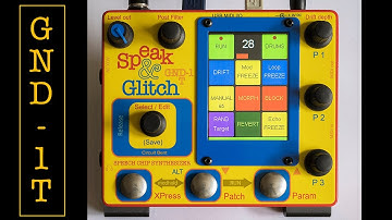 Speak & Glitch GND-1T Circuit Bent Speech Chip Synthesizer FACTORY SOUNDS VOL2