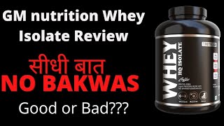 GM Nutrition HQ Whey Isolate Protien Review. Only One Problem.