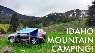 Stunning Mountain Camping in Idaho! (SUV Camping/Vandwelling Trip)