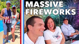 MEGA BINGHAM FOURTH OF JULY EXTRAVAGANZA 🎇 EPIC JULY 4TH POOL PARTY BBQ 💥BIGGEST FIREWORK SHOW EVER