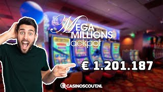 Man WINT €1.2 MILJOEN met Mega Millions gokkast in Holland Casino! | CasinoScout.nl