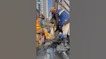 High pressure of Jet grouting activities. #geotechnical_engineering #drillingengineering #fypviral