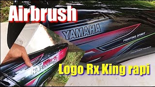 Trik Airbrush Logo Rx King | Mudah Cepat Rapi