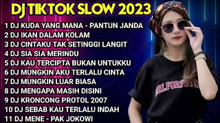 DJ TIKTOK SLOW 2023 | DJ MUDA YANG MANA TUAN SENANGI PANTUN JANDA | DJ IKAN DALAM KOLAM