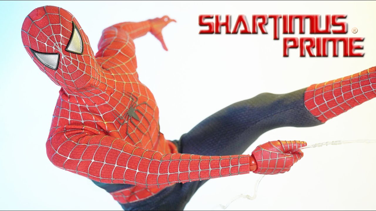 Hot Toys Spider-Man 3 Raimi Tobey Maguire Sony Movie Masterpiece Marvel 1:6  Scale Figure Review - YouTube