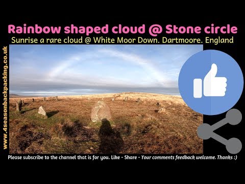 fog bow phenomenon @ White Moor Down stone circle