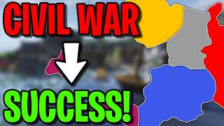 How CIVIL WAR Saved this Minecraft Nation (Rise and Conquer)