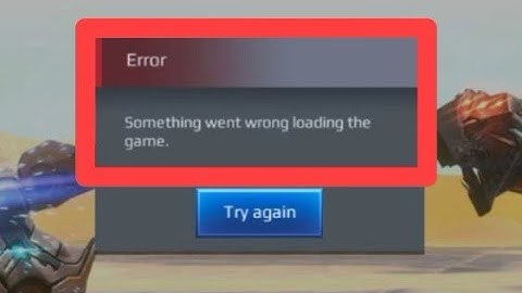 Error Something went wrong loading the game problem in Jurassic Monster World: Dinosaur War 3D