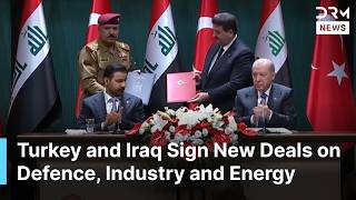 FULL: Turkey's Erdogan and Iraq's Ali al-Zaidi Sign Major Agreements on Defence, Oil & Energy | AC1N
