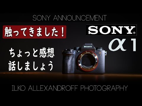 Sony A1触ってきました！どんなカメラかちょっと真面目に話しましょう！ただ、かなり大きな欠点あったので、ちょっとボコボコしないと！イェーイ！