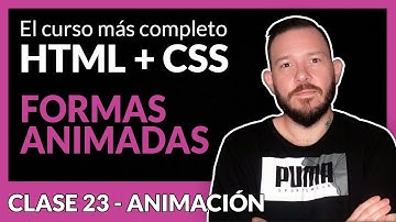FORMAS Personalizadas y ANIMADAS con Clip Path CSS | Clase 23 👉 CURSO Master HTML5 Y CSS3