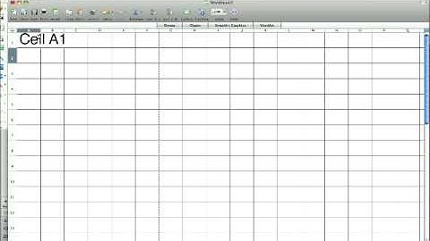 Video 2.1 Navigating the Spreadsheet Environment
