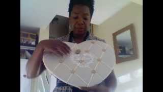 Shabby Chic Memo Notice Pin Board