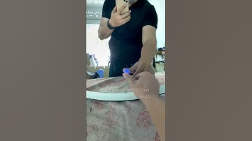 Gương Đèn LED Tròn Viền Da Cảm Ứng 3 Chế Độ