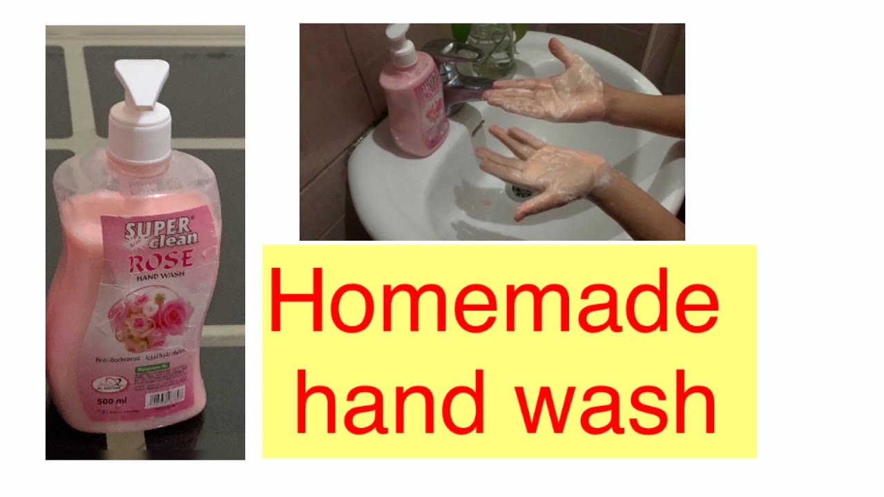 Homemade handwash How to make handwash at home Fadil s