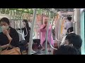 【山手線】電車でピンクのやばい人がラップしてた