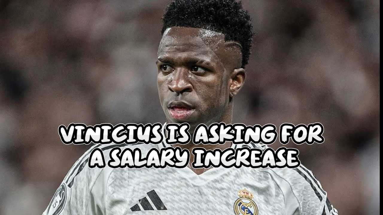 Vinicius requests a pay raise if Real wants to extend his contract