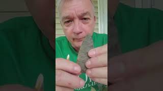 Flint Knapping - Making a Beaver Tooth Pressure Flaker
