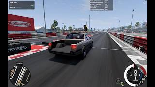 Competing Against Cleetus's $15,000 Drag Car Budget on BeamNG Video Game RLS Career Mode screenshot 1