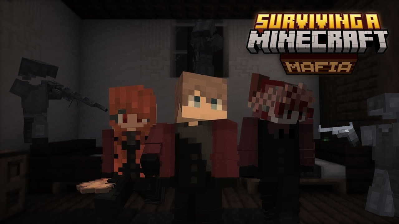 SURVIVING A Minecraft Mafia | Full Movie