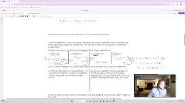 Day 3 Part 2 - Which Variable to Solve For