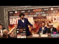 SHANNON BRIGGS GATECRASHES DAVID HAYE'S PRESS CONFERENCE!