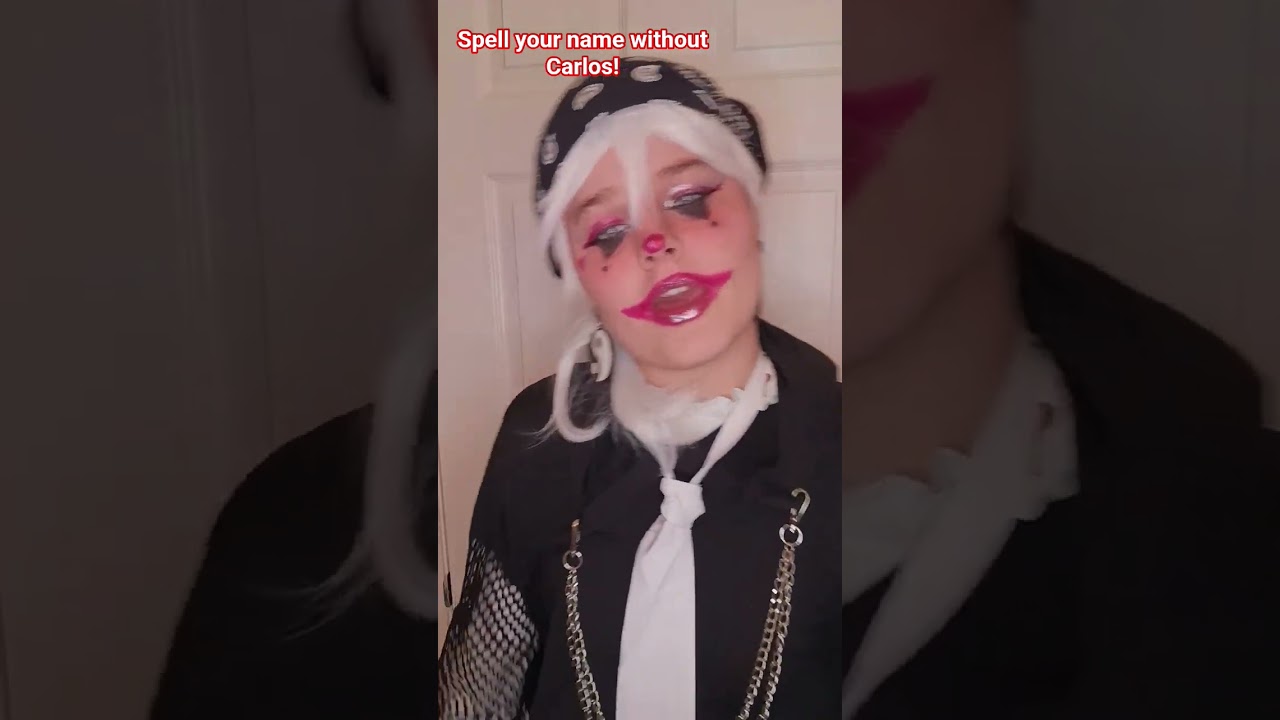 boo carlos #cosplay #trending #viral #relatable #boost #oc #clownoc #clown #fyp #fypシ゚viral #anime