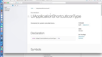 iOS 10 Quick Action(3D Touch) Swift-3 xCode 8