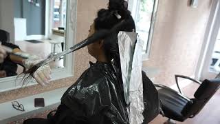 Free Hand Balayage Ombre Dark Hair Bibi Makeup Studio