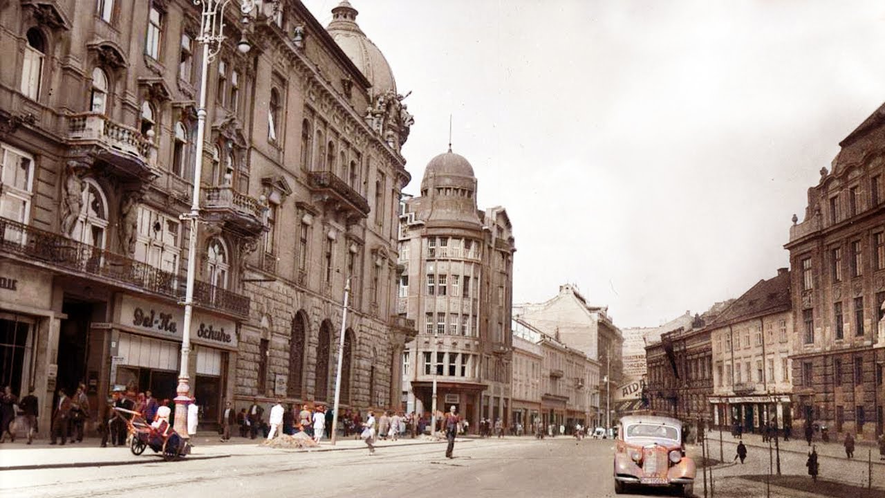 LWÓW przedwojenny (Львів, Lwiw). Довоєнний Львів.