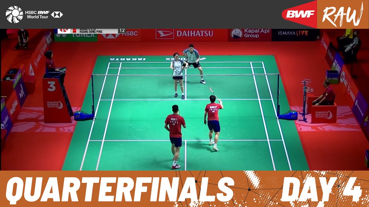 DAIHATSU Indonesia Masters 2022 Day 4 Court 3 Quarterfinals