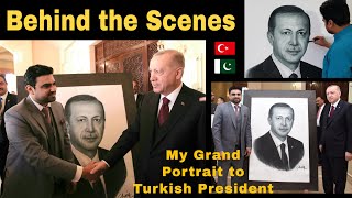 The Untold Story Behind My Portrait Of Turkish President Erdogan Shaiq Art