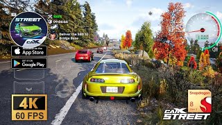 💥Carx Street mobile 4k max graphics |snapdragon 8 gen 2 |iQOO Neo 9 pro gameplay performance😯 screenshot 4