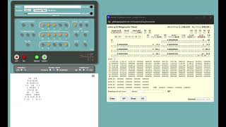 1D Life on the Bendix G15 Emulator