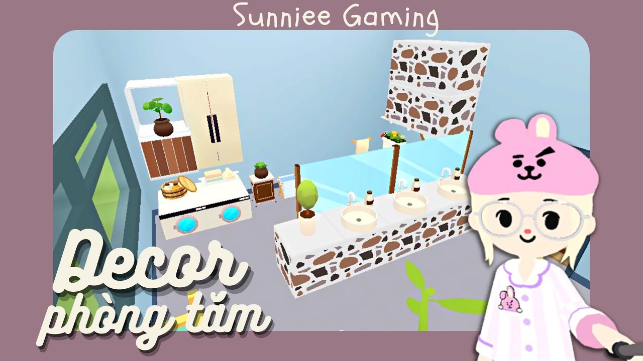 SUNNIEE Gợi Ý Decor Phòng Tắm, WC Sang Trọng Trong PLAY TOGETHER ...