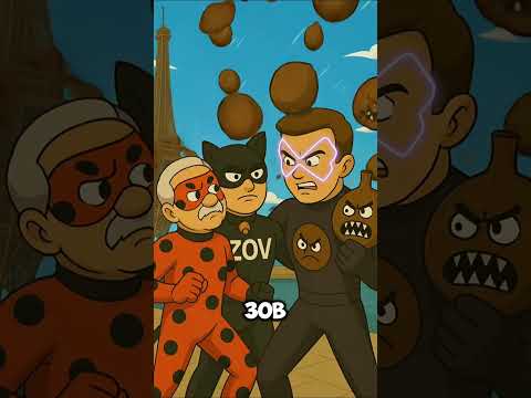 Леди Бульба И Супер Зов Захар #ледибагисуперкот #ледибаг #miraculous #путин #лукашенко #зеленский