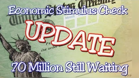 Economic Stimulus Check UPDATE | H&R BLOCK, TURBO TAX, JACKSON HEWITT