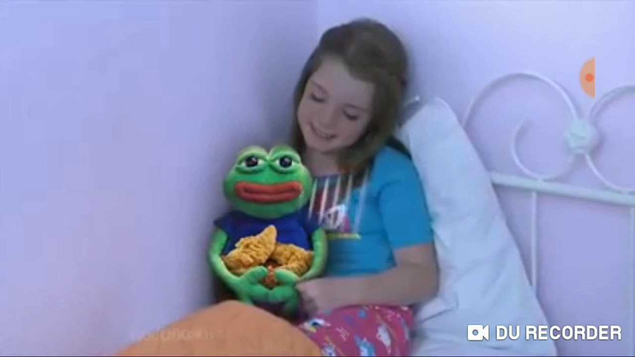 bedtime pepe plush