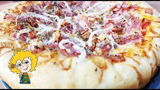 Pizza con masa casera increíble