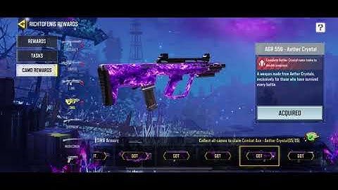 Undead Siege Event - All 71 guns Aether Crystal Camo