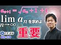 【数学III】解けない漸化式とlim an【88-09(極限)】