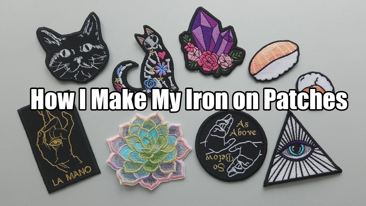 Patch Attack! How to Make An Embroidered Iron-on Patch