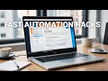 4 fast demos on how to build automation in UiPath Studio