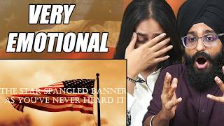 INDIAN GIRL Reacts to The Star Spangled Banner As Youve Never Heard It