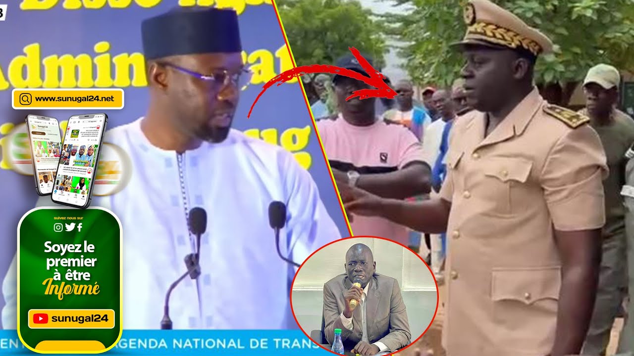 Sonko frappe fort à Kaolack : Le Préfet sévèrement recadré en Public .